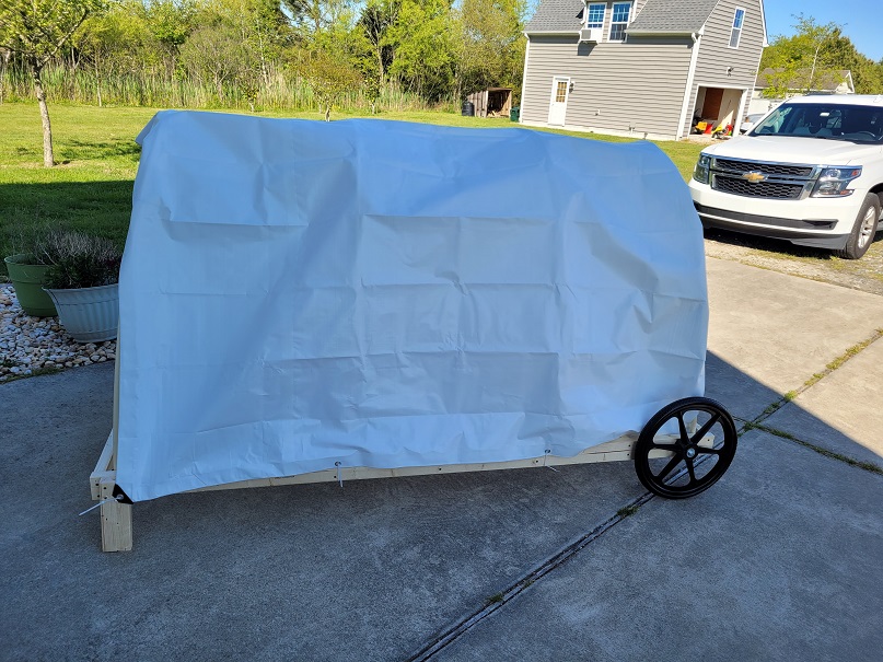 White Turkey Covered Wagon